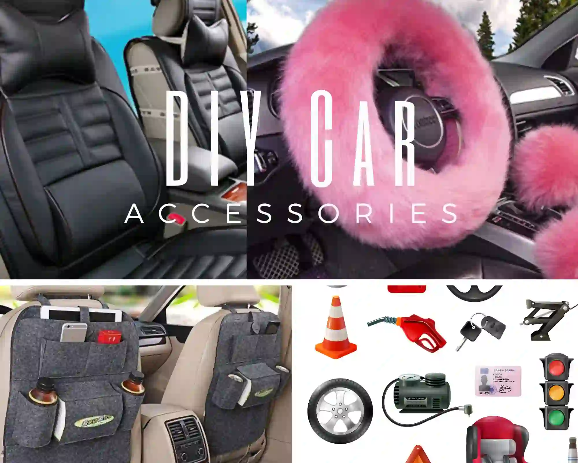 6 Simple DIYs with Car Accessories that You Will Love