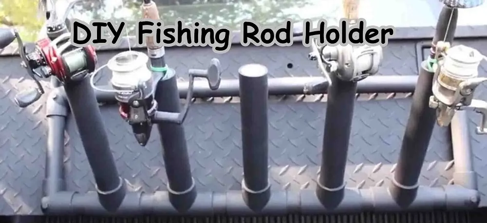 DIY PVC Fishing Rod Holder For Wall And Boat Mounting